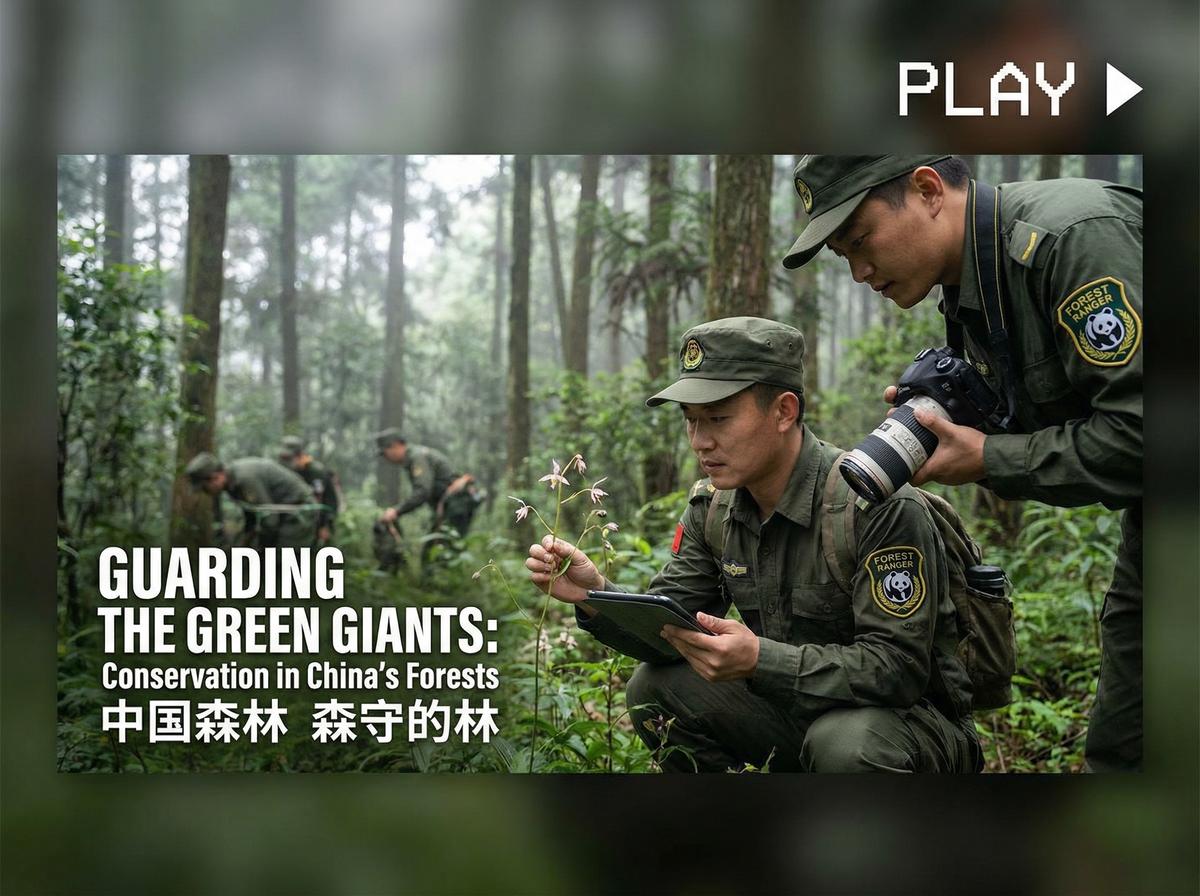 草莓视频植物视频教程-中国森林守护者